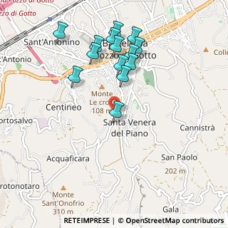 Mappa Via Raimondo Pettini, 98051 Barcellona Pozzo di Gotto ME, Italia (1.10214)