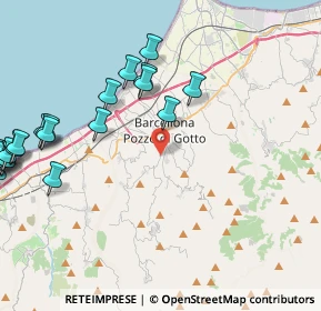 Mappa Via Raimondo Pettini, 98051 Barcellona Pozzo di Gotto ME, Italia (6.111)