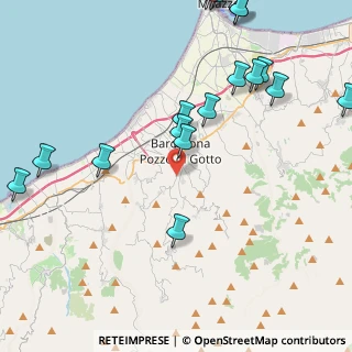 Mappa Via Raimondo Pettini, 98051 Barcellona Pozzo di Gotto ME, Italia (6.538)