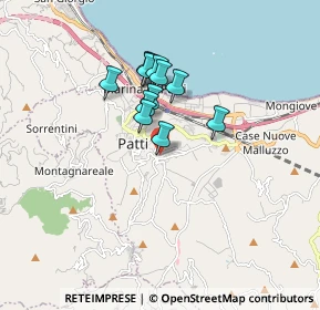 Mappa Via Sandro Pertini, 98066 Patti ME, Italia (1.41167)