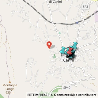 Mappa Via Aldo Moro, 90044 Carini PA, Italia (1.033)