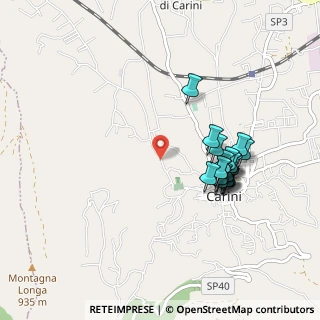 Mappa Via Aldo Moro, 90044 Carini PA, Italia (0.983)