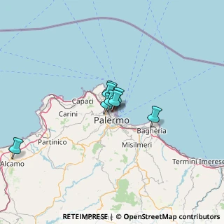 Mappa Via Sampolo, 90142 Palermo PA, Italia (28.65833)