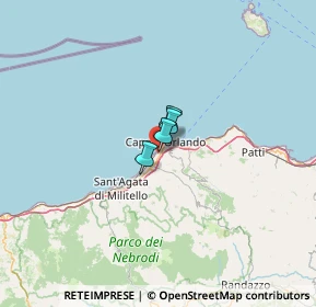 Mappa Contrada Bruca, 98071 Capo d'Orlando ME, Italia (57.85364)