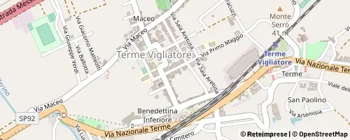 Mappa Terme Vigliatore