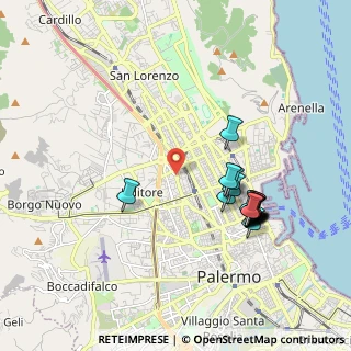 Mappa Via Franz Liszt, 90145 Palermo PA, Italia (2.15944)