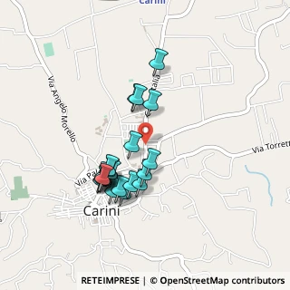 Mappa Via Ascoli, 90044 Carini PA, Italia (0.4465)
