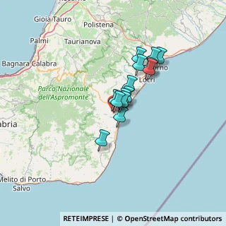 Mappa Contrada, 89030 Benestare RC, Italia (9.93857)