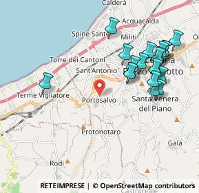 Mappa Via Filippo Turati, 98051 Barcellona Pozzo di Gotto ME, Italia (2.384)