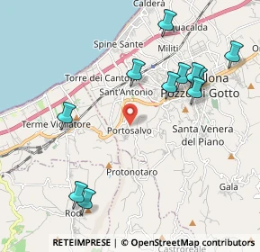 Mappa Via Filippo Turati, 98051 Barcellona Pozzo di Gotto ME, Italia (2.50455)