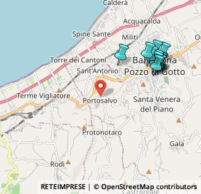 Mappa Via Filippo Turati, 98051 Barcellona Pozzo di Gotto ME, Italia (2.475)