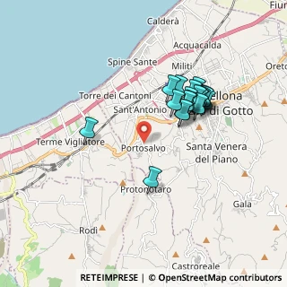Mappa Via Filippo Turati, 98051 Barcellona Pozzo di Gotto ME, Italia (1.7755)