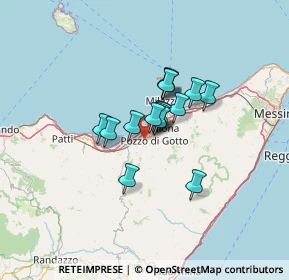 Mappa Via Filippo Turati, 98051 Barcellona Pozzo di Gotto ME, Italia (8.65375)