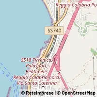 Karte Reggio di Calabria