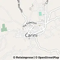 Hartă Carini