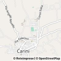 Mapa Carini