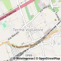 Kaart Terme Vigliatore