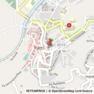 Mappa Via Pozzo Botte, 6, 98066 Patti, Messina (Sicilia)