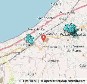 Mappa Via Saia Casa Bianca, 98051 Barcellona Pozzo di Gotto ME, Italia (2.54583)