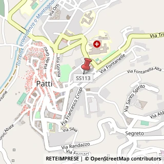 Mappa Piazza Capitano Mario Sciacca, 1, 98066 Patti, Messina (Sicilia)
