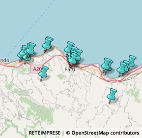 Mappa Largo dei Normanni, 98066 Patti ME, Italia (7.8475)