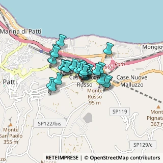 Mappa Via Case Nuove Russo, 98066 Patti ME, Italia (0.53103)