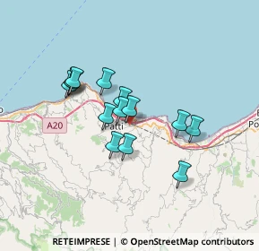 Mappa Via Case Nuove Russo, 98066 Patti ME, Italia (6.12929)