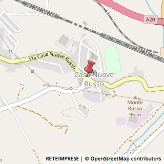 Mappa Via Case Nuove Russo, 23, 98066 Patti, Messina (Sicilia)