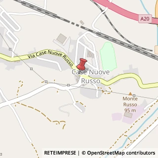 Mappa Via Case Nuove Russo, 62, 98066 Patti, Messina (Sicilia)