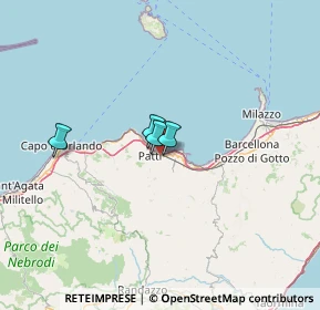 Mappa Via Case Nuove Russo, 98066 Patti ME, Italia (46.78688)
