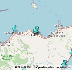 Mappa Via Case Nuove Russo, 98066 Patti ME, Italia (28.69909)