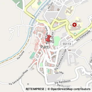 Mappa Via Garibaldi, 47, 98066 Patti, Messina (Sicilia)