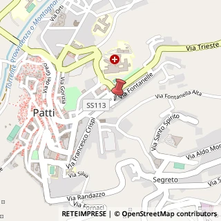 Mappa Via Fontanelle, 6, 98066 Patti, Messina (Sicilia)