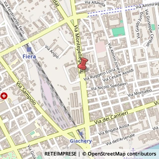 Mappa Via Montepellegrino, 2, 90142 Palermo, Palermo (Sicilia)