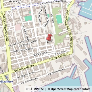 Mappa Via Michele Catti, 10, 90142 Palermo, Palermo (Sicilia)