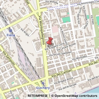 Mappa Via Ruggero Loria, 4, 90142 Palermo, Palermo (Sicilia)