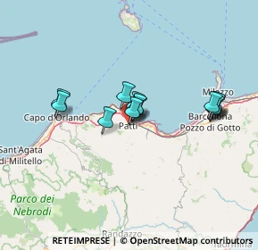 Mappa Piazza Guglielmo Marconi, 98066 Patti ME, Italia (12.70154)