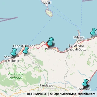 Mappa Piazza Guglielmo Marconi, 98066 Patti ME, Italia (25.43462)