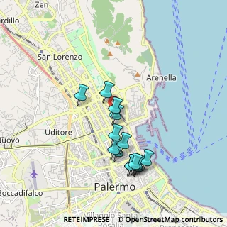 Mappa Via G, 90143 Palermo PA, Italia (1.92286)