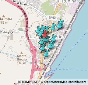 Mappa Via Comunale Larderia Inferiore, 98128 Messina ME, Italia (0.235)