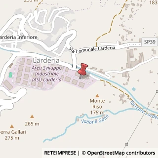 Mappa Via Comunale Larderia Inferiore, 10, 98100 Messina, Messina (Sicilia)