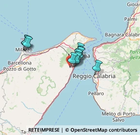 Mappa Unnamed Road, 98129 Messina ME, Italia (9.79)