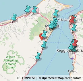 Mappa Unnamed Road, 98129 Messina ME, Italia (10.0635)