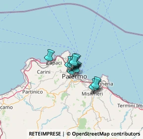 Mappa Via Barbera Vincenzo, 90144 Palermo PA, Italia (6.145)