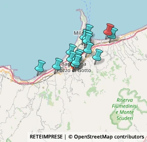 Mappa Piano Carrubbara, 98051 Barcellona Pozzo di Gotto ME, Italia (4.8475)