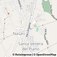 Kaart Barcellona Pozzo di Gotto