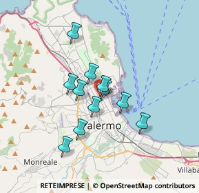 Mappa Via Duca della Verdura, 90141 Palermo PA, Italia (2.9)