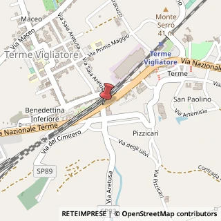 Mappa Via Benedettina Superiore, 3, 98050 Terme Vigliatore, Messina (Sicilia)
