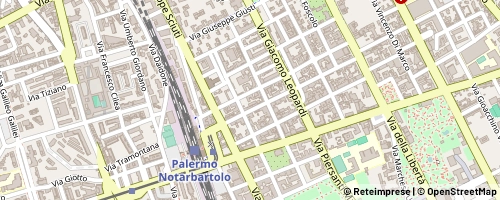 Mappa Palermo