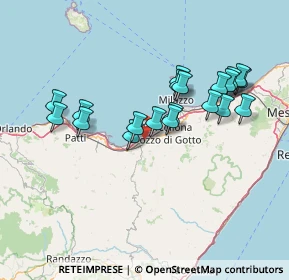 Mappa 98050 Terme Vigliatore ME, Italia (15.082)